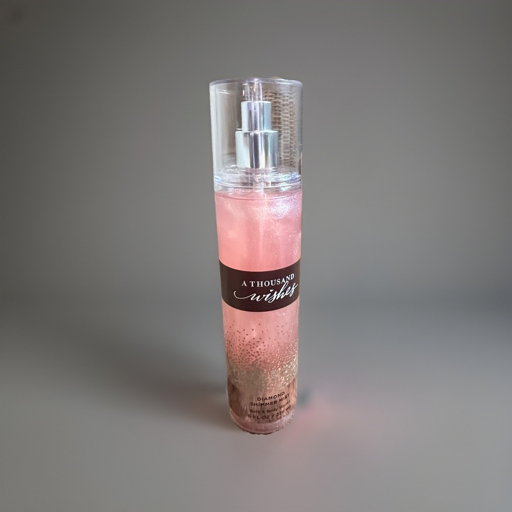 Bath & Body Works A Thousand Wishes Diamond Shimmer Mist 8 oz NEW